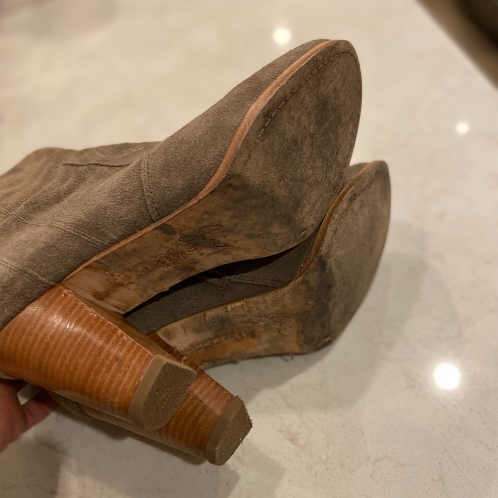 Suede Booties - image 5
